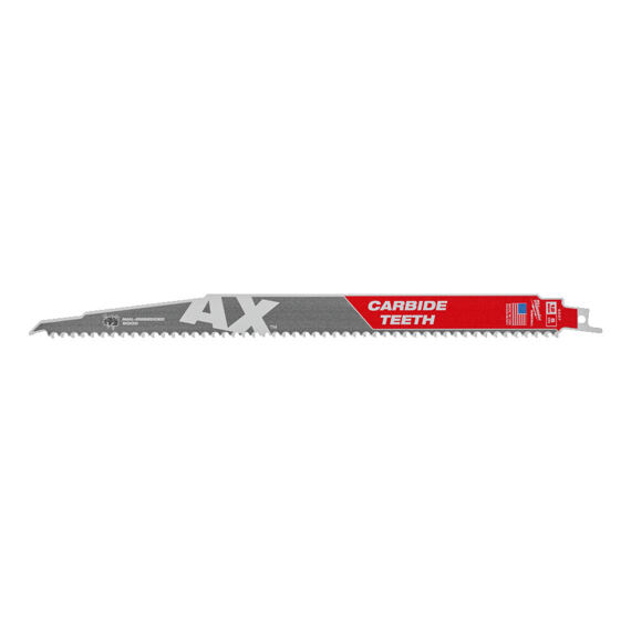 MILWAUKEE 48475227 pilka do ocasky, AX Carbide, 300*5TPi, demolice, dřevo, plasty 1ks