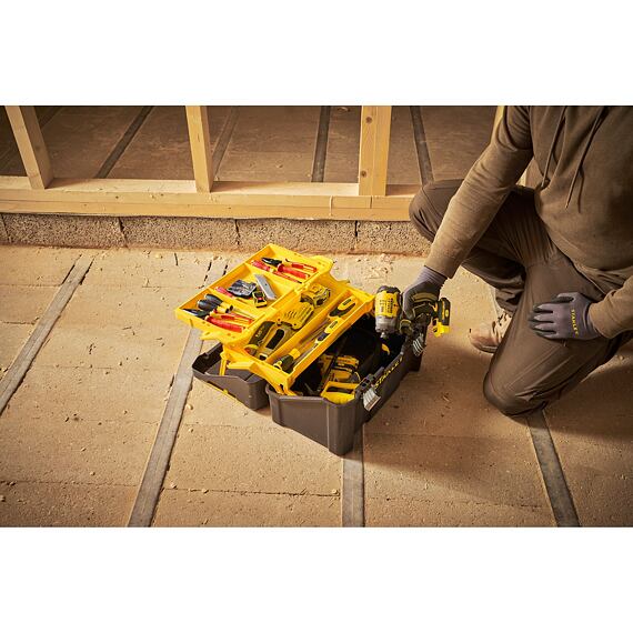 STANLEY STST83397-1 Cantilever box na nářadí, 49*29*25cm, kovové přezky