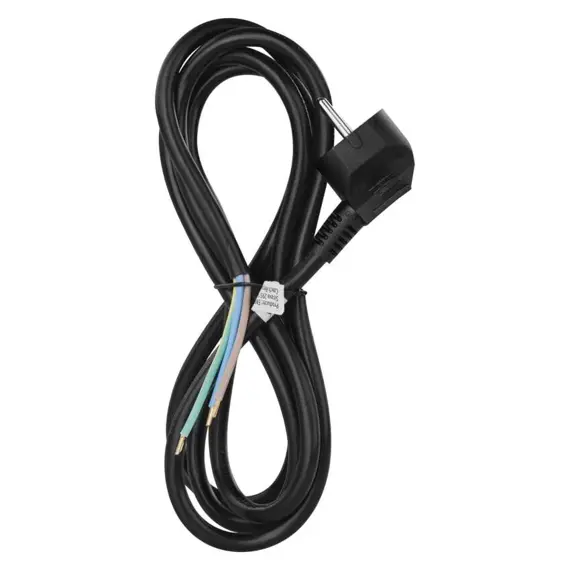 EMOS kabel flexo 3*1,5mm 2m černá H05VV-F S18322