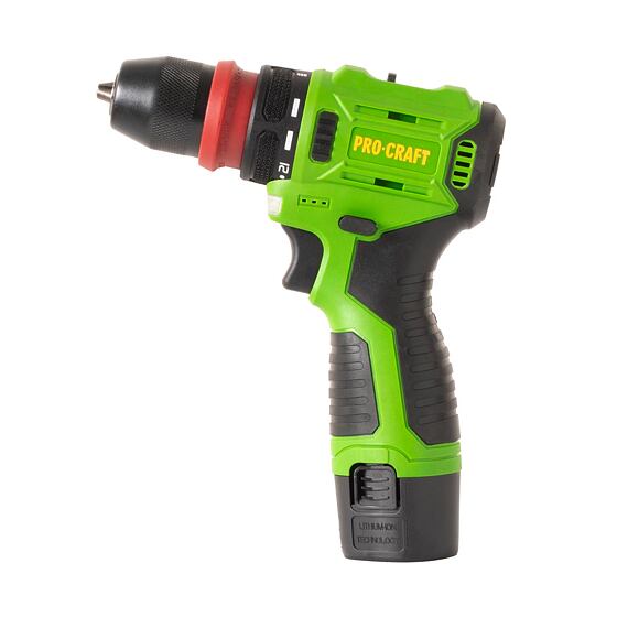 PROCRAFT PA12Pro DFR-2B-C aku bezuhlíkový šroubovák 12V/2*2Ah, 22Nm, kufr