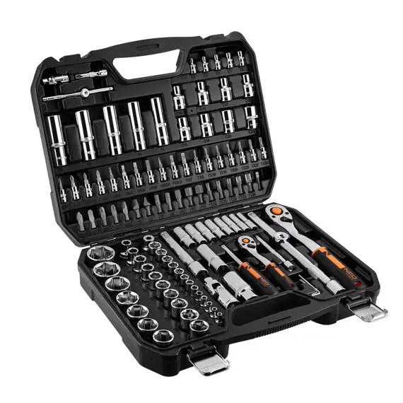 NEO gola sada 1/4" + 1/2", 110-dílná, PROFI, 10-066