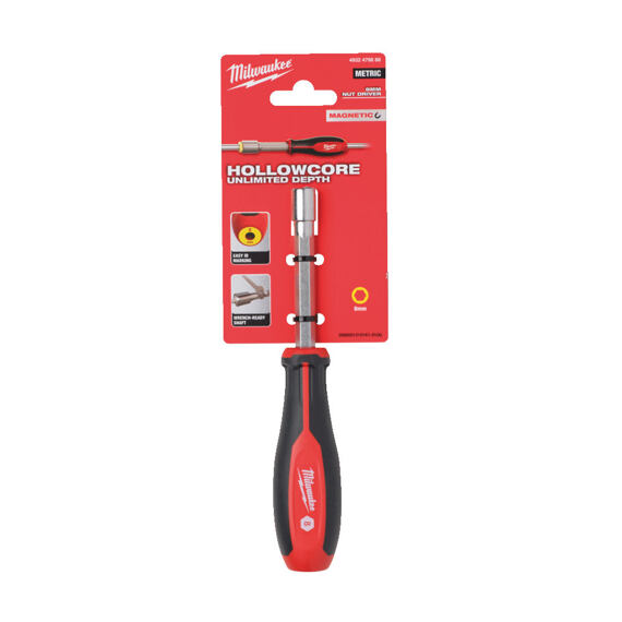 MILWAUKEE 4932479888 šroubovák na matice 8mm, průchozí, magnet, HC