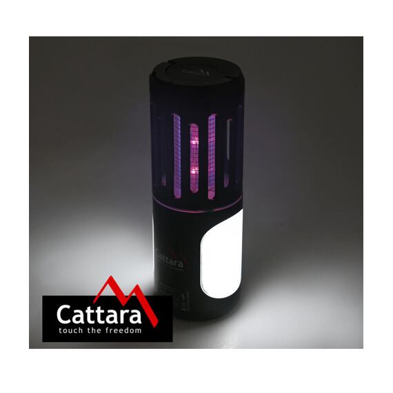 CATTARA svítilna SMD LED SPACE nabíjecí + lapač hmyzu, 60lm, 13177