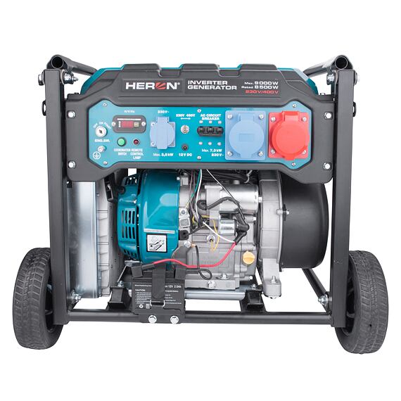 HERON elektrocentrála digitální invertorová 400V/230V, 9000W/8500W, AVR, 73kg, 8896235