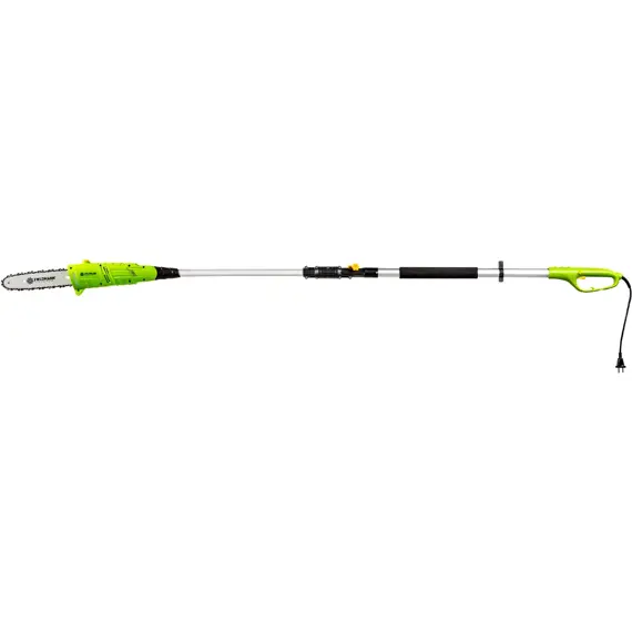 FIELDMANN FZP 6015-E prořezávací řetězová pila teleskopická, 750W, lišta 25cm, tyč 230-290cm