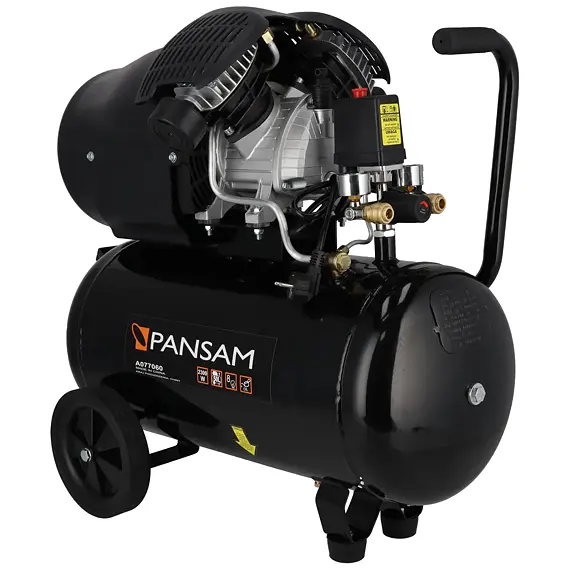PANSAM kompresor 2-válcový, 8bar, 400 l/min, 2,3kW, 50l A077060