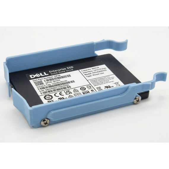 3D Tisk rámeček 2,5" disku pro DELL PowerEdge T160, pár