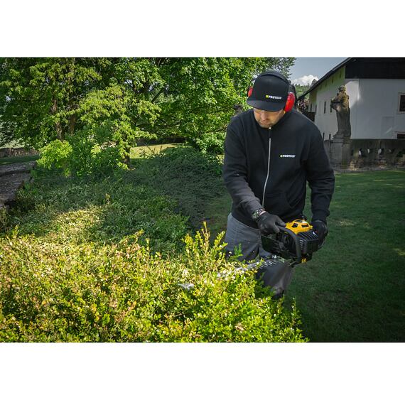 PROTECO nůžky na živé ploty benzínové PROFI 550mm, střih 28mm, motor 2-takt, 51.06-PLB-650