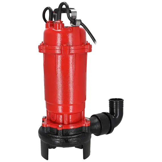 DEDRA čerpadlo ponorné kalové s drtičem, 900W, litina, 20000 l/hod, ponor 7m, výtlak 14m DED8861
