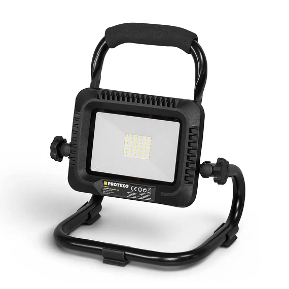 PROTECO svítilna aku 20W/20V, 1000/2000lm, bez baterie 51.10-AL-20-20