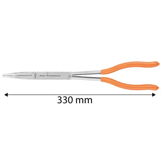 NEO kleště přímé dlouhé s dvojitým kloubem CrV 330mm, 01-292