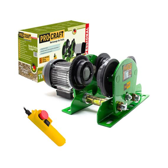 PROCRAFT TK1000 elektrický pojezd pro lanové navijáky, 1200kg