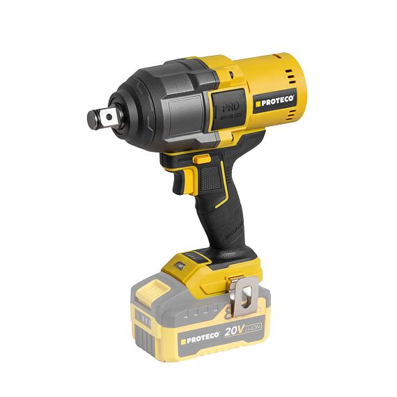 PROTECO aku rázový utahovák 20V, 1400Nm, 3/4" bez baterie 51.10-UR-20-1400