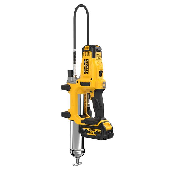 DeWalt  DCGG581P1G výtlačná maznice 2-rychlostní 18V/1*5Ah XR Li-Ion