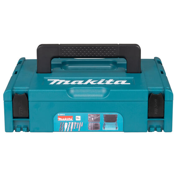 MAKITA E-24913 sada bitů a vrtáků 70 ks, kufr MAKPAC