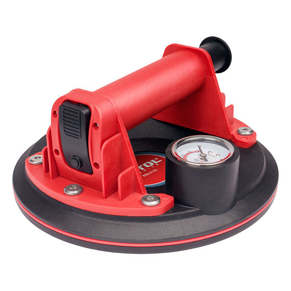EXTOL PREMIUM přísavka s manuální pumpou a manometrem, pr. 200mm/130kg, 8863110