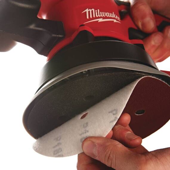 MILWAUKEE ROS 150E-2 excentrická bruska, 150mm, 440W, 4000-10000 kmitů/min