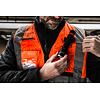 MILWAUKEE 4932471899 vesta výstražná PREMIUM vel. L/XL, ORANŽ, vysoká viditelnost, zip, kapsy, límec