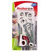 FISCHER DUOPOWER 6*30 + EASYHOOK OČKO blister, 6 ks