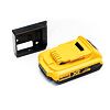 StealthMounts držák pro uložení akumulátorů DeWalt XR 18V i FLEXVOLT 60V, černý, 1ks