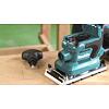 MAKITA DBO380Z aku vibrační bruska 18V LXT, 93*185mm, bez baterie