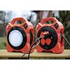 EMOS kabel 230V prodlužovací 20m/4Z guma, 1,5mm, LED reflektor 20W/1600lm, pohyblivý střed, P08420