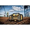 DeWalt DCR027 stavební aku rádio s nabíječkou XR baterií nebo 230V, USB, DAB+, AVRC, bez baterie