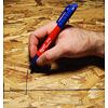 MILWAUKEE 4932492126 popisovač INKZALL s jemným hrotem 1mm, modrý, (beton, dřevo, OSB, kov)