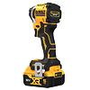 DeWalt DCF850P2T aku rázový uťahovák 18V/2*5Ah, 205Nm, 1/4", TSTAK