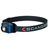 SCANGRIP čelovka ZOOM LED, 10/80/220 lm, dobíjecí USB, IP54