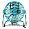 DEDRA aku ventilátor 18V, priemer 9"/230mm, dve rýchlosti, bez batérie, DED7074