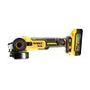 DeWalt DCG405H2T aku bezuhlíková úhlová bruska 125mm, 18V/2*5Ah PowerStack, kufr TSTAK
