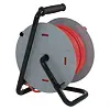 EMOS kabel 230V prodlužovací 25m/4Z PVC 3*1,5mm, buben s pevným středem P19425P