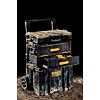 DeWalt DWST83529-1 zásuvkový kufrík ToughSystem 2.0, 2 zásuvky, guličkové ložiská vo výsuvoch