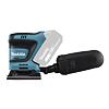 MAKITA DBO480Z aku vibrační bruska LXT 18V, 114*102mm, suchý zip, 11000/14000 ot./min.