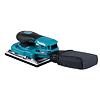 MAKITA BO007CGZ aku vibrační bruska XGT 40V, 93*185mm, propojení s aku kabelem