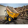 PROTECO motorový přepravník - DUMPER s radlicí na sníh, 6,5HP, 4x4, 400kg, 240l, 51.03-KM-400-RAD