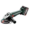 METABO W 18 L 9-125 Q aku úhlová bruska 125mm 18V/2*5,2Ah Li-Power, MetaBox165L