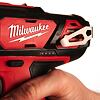MILWAUKEE M12 BDD-202C aku skrutkovač 12V/2*2Ah