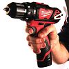 MILWAUKEE M12 BPD-0 aku příklepová vrtačka 12V, 38Nm, 0-400/1500 ot./min bez baterie