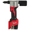 MILWAUKEE M12 BPRT-201X aku nitovačka 12V/2Ah, nity 2,4-3,2-4,0-4,8mm, Al, Fe, 1,88kg
