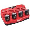 MILWAUKEE 4932430554 nabíjačka M12-C4, sekvenčné nabíjanie