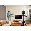 BOSCH UniversalLevel 360 PREMIUM křížový laser, zelený paprsek, dosah 24m, stativ TT150, držák MM3
