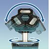 MAKITA DEADML814 LED aku stojanová lampa 900/1700/3000lm, teleskop 1144-2240mm, IP55, bez batérie