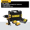 DeWalt DCD805E2T aku bezuhlíková príklepová vŕtačka 18V/2*1,7Ah POWERSTACK, 90Nm, kufrík TSTAK