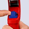 KNIPEX DP50 řezák plastových trubek pr.35-50mm, síla stěny až 2,4mm, čistý řez bez otřepů 902301BK