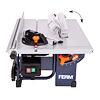 FERM stolní pila 230V, 800W, výška řezu 43mm, kotouč 200*2,4*16mm, naklopení 45°, TSM1036