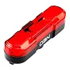NEO světlo zadní na kolo, 3V/210mAh, 30lm, 4 módy svícení, nabíjení micro USB, 91-002