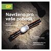 GP čelovka XPLOR PHR16, LED, 9 režimů svícení, 300lm, červená noční LED, aku 800mAh