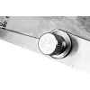 NEO úhloměr obloukový 180°/100mm s pravítkem, nerez, 72-320